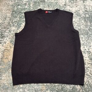 Shephe 100% Cashmere Mens Sweater vest Medium Brown